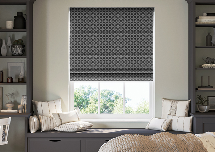Hexgem, Onyx - Roman Blind - Image 3